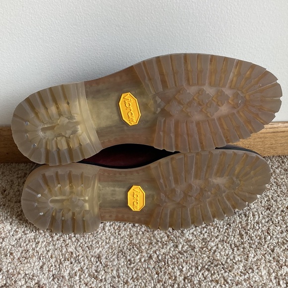 FEIT Men’s Red-Brown Leather Hand Sewn Handmade Lace-Up Shoes Eu 42 US 9 - Picture 8 of 10